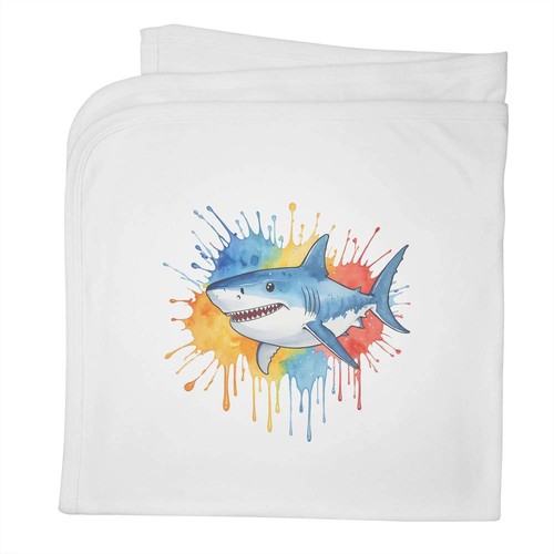 Colourful shark baby - 'colourful,