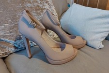 New faith beige heels shoes