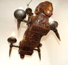 French Rustic Rams Head