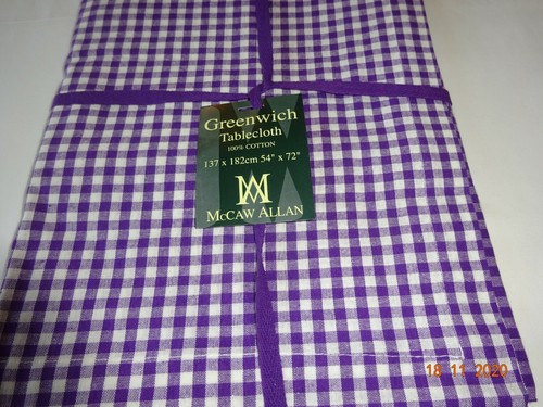 100 cotton tablecloth great - ,