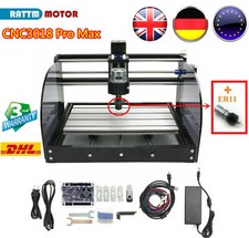 〖EU〗CNC 3018-PRO-MAX GRBL LASER ROUTER USB DIY PCB PVC Milling Engraving Machine