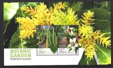 AUSTRALIA 2023 NORFOLK ISLAND BOTANIC GARDEN MINIATURE SHEET UNMOUNTED MINT