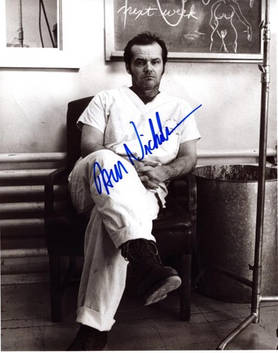 Jack nicholson signed 11x14 - jack,