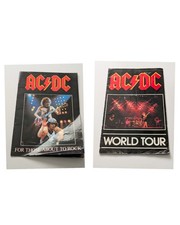 Lot x 2 AC/DC Tour Programmes 1980 & 1982