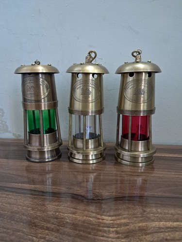 Set brass oil lamps - set,