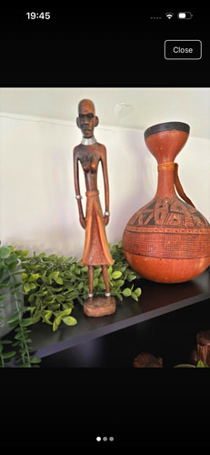 Vintage hand carved - , african