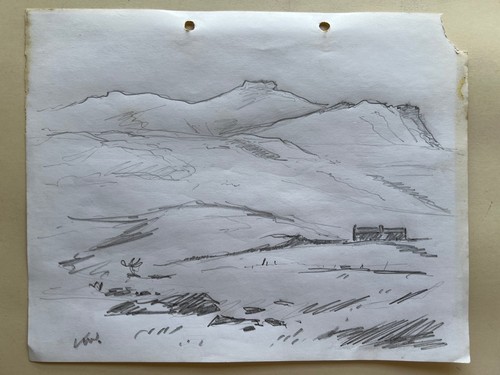 Kyffin williams pencil - williams,,