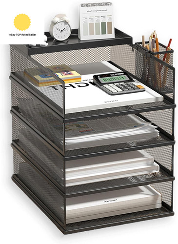 Tier stackable letter - letter, tray