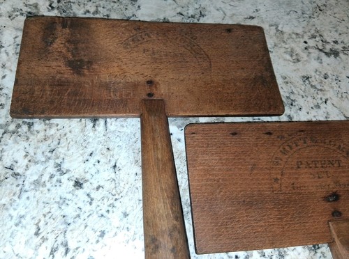 Lot vintage wool carders - lot,