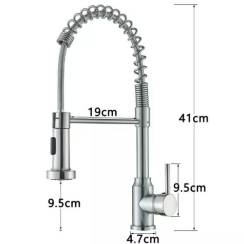Monobloc silver kitchen sink - monobloc,