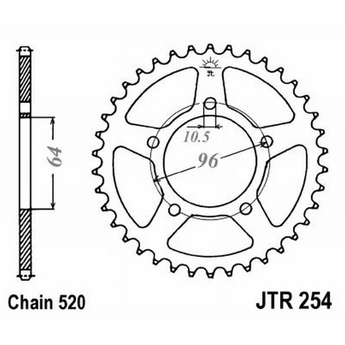 Crown 254 z50 - crown, jt