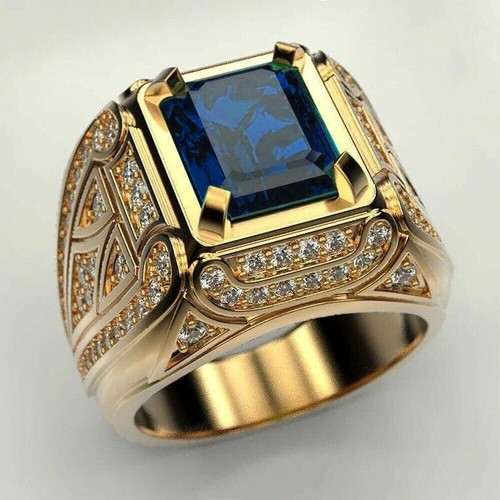 Men natural blue - blue, sapphire