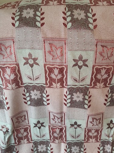Vintage retro floral - floral, brocade