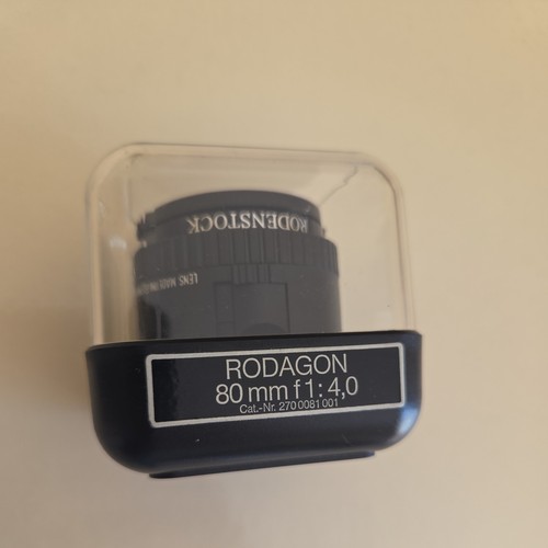 Rodagon 80mm 0 magnifier - rodagon,