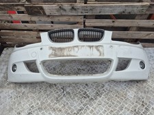 BMW 1 SERIES E87 M SPORT 2010 FRONT BUMPER APLINWEISS 300