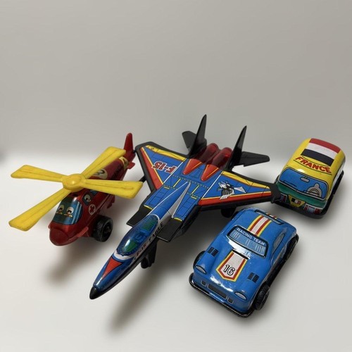 Vintage japanese tin toy car - japanese,
