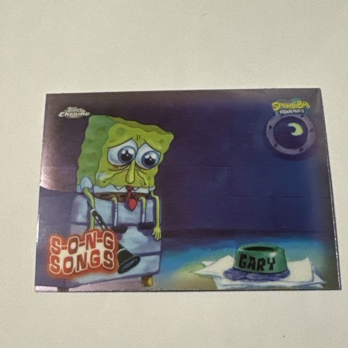 2025 topps chrome - topps, spongebob