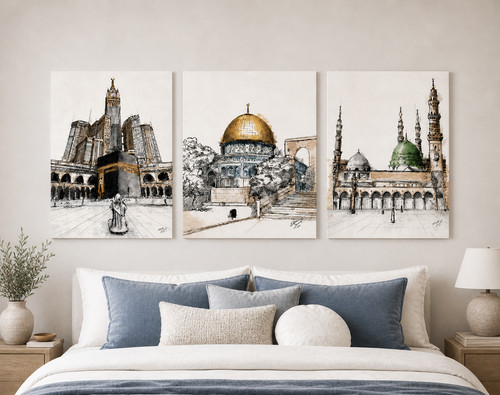 Sacred islamic landmarks - islamic,