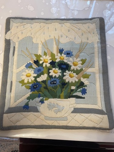 Vintage needlepoint tapestry - vintage, needlepoint/tapestry