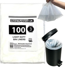Pedal bin liners 100 - 3l,