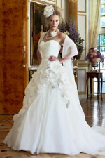 Ian Stuart Cappelia Size 8 Ivory White Wedding Dress 
