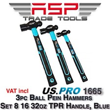 Ball Pein Hammer Set 3pc Ball