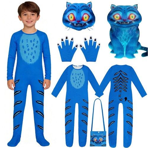 Kids kpop blue tiger - blue, costume