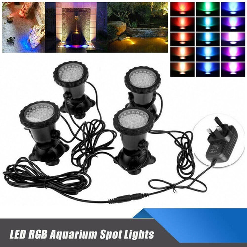 1set 4pcs led - lights, rgb