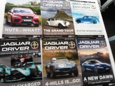 6 Jaguar Driver Magazines