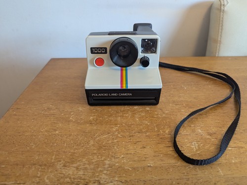 Vintage polaroid land camera - vintage,