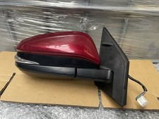 Toyota RAV4 Mk4 Xa40 2018 Driver side Wing Mirror Red 9 Pin