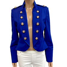 OSSIE CLARK Cobalt Blue Short