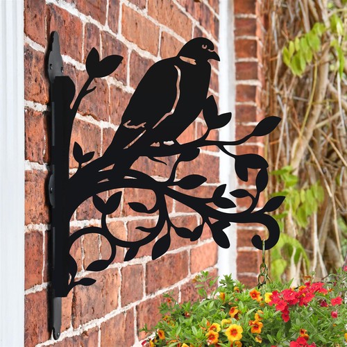 Cast iron steel wood pigeon - cast,