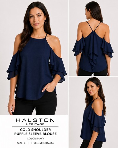 Halston heritage blue cold - halston,