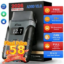 ✅XTOOL A30D OBD2 Scanner