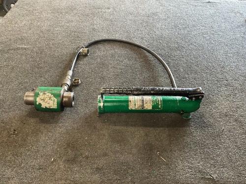 Greenlee 767 hydraulic hand - greenlee,