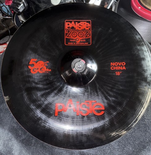 Paiste limited 2002 black - paiste,