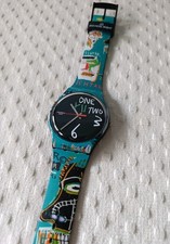 Swatch X Jean-Michel Basquiat Watch Ishtar