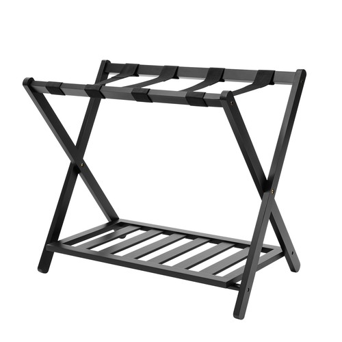 Foldable tier luggage - foldable, rack