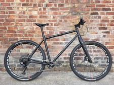 rigid mountain bike, trail