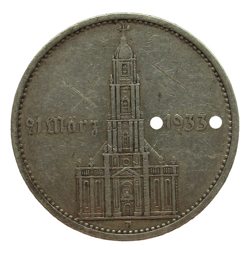 Third reich reichsmark - 5,