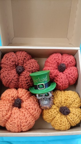 Halloween skull leprechaun - halloween,