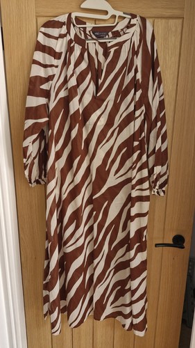 Pure cotton neck midaxi - v-neck,