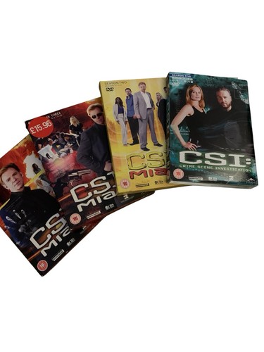 Csi miami dvd box - csi,