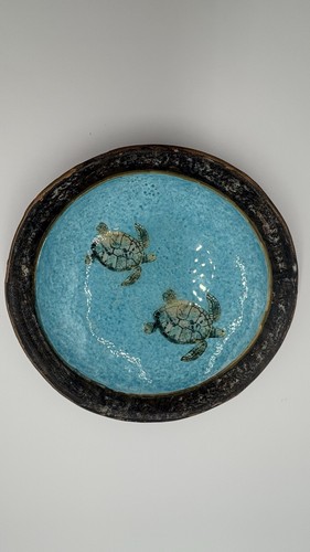Handmade italian pottery - 🐢,