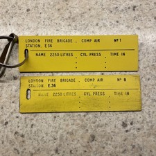 London Fire Brigade BA Tally’s