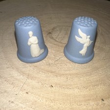 1986 wedgwood pair jasper - pair, of