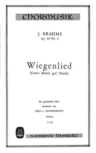 Lullaby 4 choral score - 49/4,