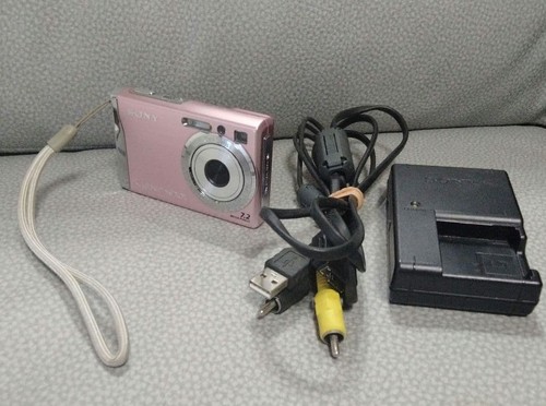 Sony cyber shot - dsc-w80, pink