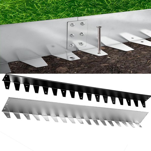 Garden lawn steel edging - steel,